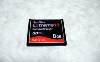 SanDisk Extreme III CompactFlash 8GB データ復旧