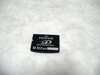 FUJIFILM XD PictureCard 512MB データ復旧