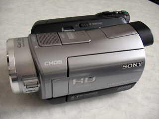 SONY HDR-SR7 ビデオカメラ データ復旧