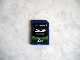 FUJIFILM SDカード 2GB データ復旧