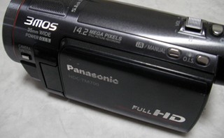 パナソニック HDC-TM700 デジタルハイビジョンビデオカメラ
