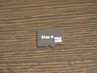 microSD 32GB データ救出