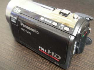 Panasonic HDC-TM70 ビデオカメラ復元 東京都足立区