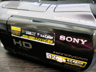 HDR-SR12 SONY ビデオカメラ データ回復 東京都国立市
