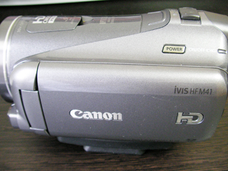 iVIS HF M41 Canon ビデオカメラのデータ復元に成功しました