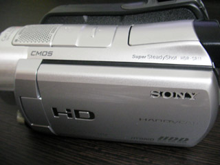 HDR-SR11 SONY ビデオカメラの動画データが消えてしまった