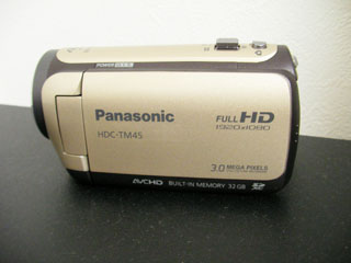 パナソニックビデオカメラのデータ復旧に成功 HDC-TM45