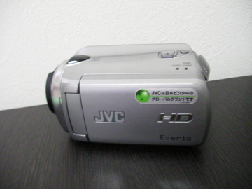 ビクターGZ-HD500ビデオカメラのデータ復旧