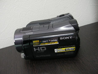 ビデオカメラのデータ復元 HDR-SR12 フォーマットエラー