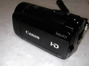 Canon デジタルビデオカメラ iVIS HF21 誤って初期化