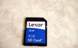 Lexar SDカード 1GB LUMIX DMC-FX30 フォーマット